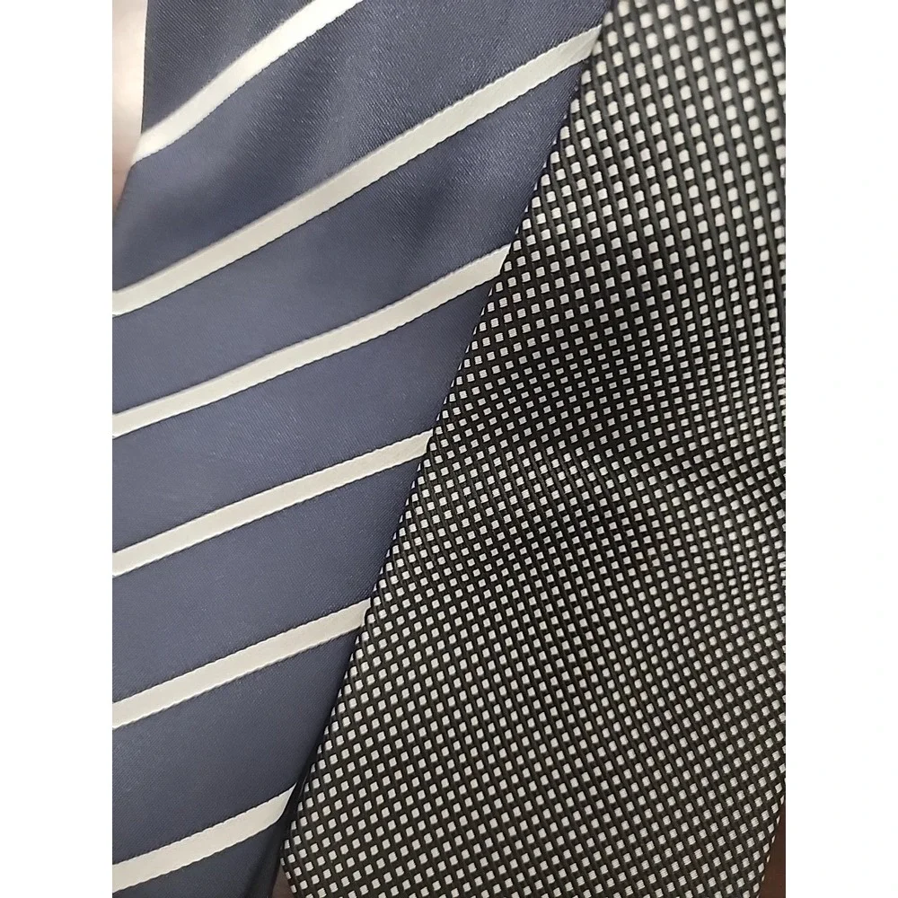 Set Of 2 BOSS Hugo Boss Silk Tie Designer Business‎ Office Handmade